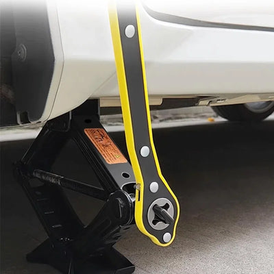 Auto Labor Saving Jack Ratchet Wrench Tire Jack Removal Wrench Cross car Labor Saving Wrench Rocker Arm - Smarsty