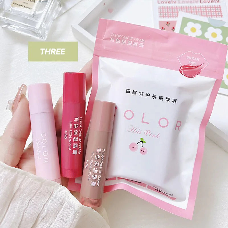 HAIPINK Tinted Moisturizing Lip Balm Set for Hydration - Smarsty