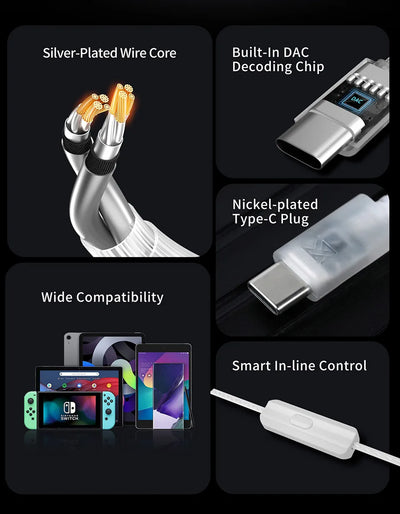 KZ Silver Plated Upgrade Cable for Earphones - Smarsty