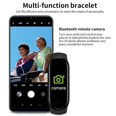 M6 Smart Watch for Fitness Tracking and Heart Rate Monitoring - Smarsty