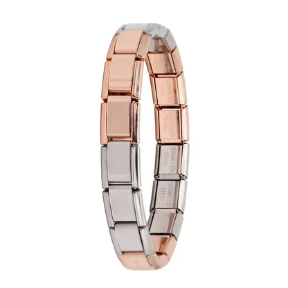 Hapiship Women's Italian Stainless Steel Charm Bracelet - Smarsty