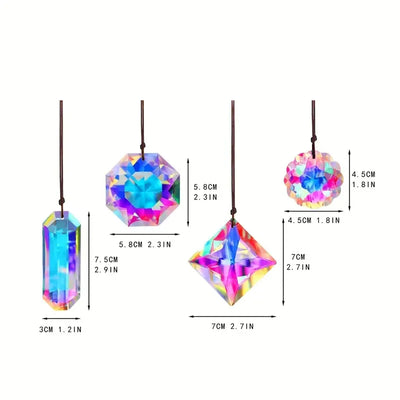 Crystal Sun Catcher Prism for Indoor Outdoor Decoration - Smarsty