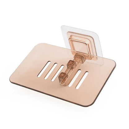 No Drilling Wall Mounted Soap Rack with Double Layer Design - Smarsty