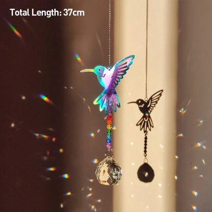 Colorful Crystal Pendant Suncatcher for Home Decoration - Smarsty