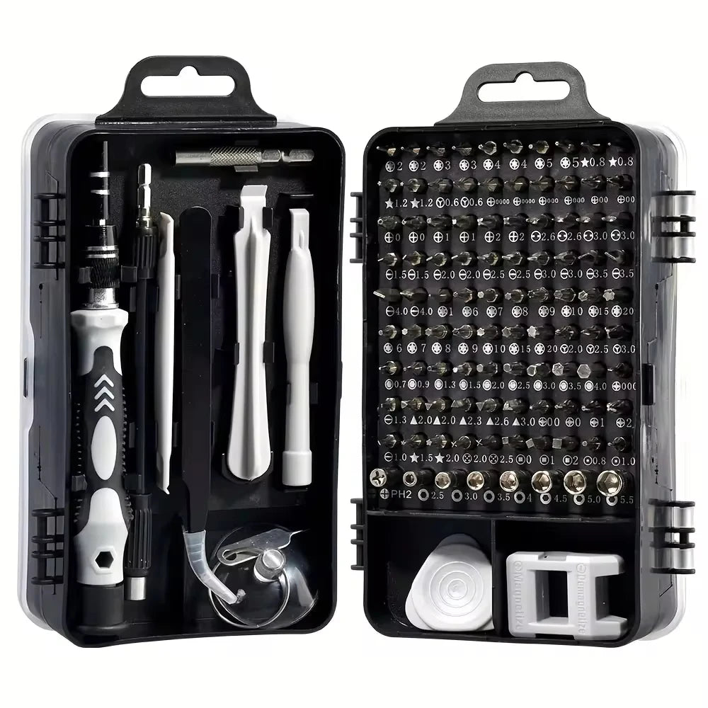 JCD Precision Screwdriver 115-in-1 Set Multifunctional Professional Repair Tool with 98pcs Magnetic Suitable for various repairs