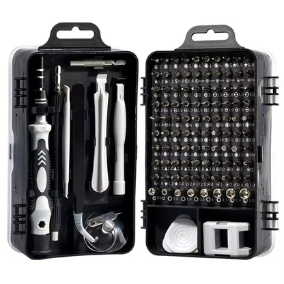 JCD Precision Screwdriver 115-in-1 Set Multifunctional Professional Repair Tool with 98pcs Magnetic Suitable for various repairs
