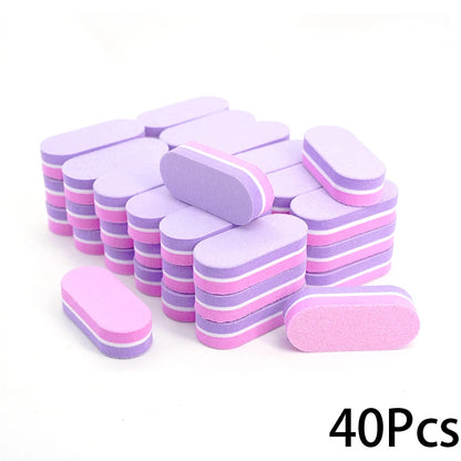 Mini Nail Sponge File Buffer Block Set for Smooth Finishing - Smarsty
