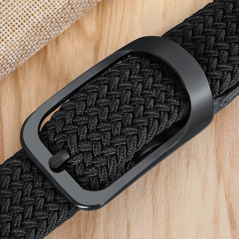 Elastic Stretch Canvas Belt for Men and Women Comfortable Fit - Smarsty