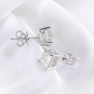 Moissanite Stud Earrings 0.4-5CT VVS Sterling Silver - Smarsty