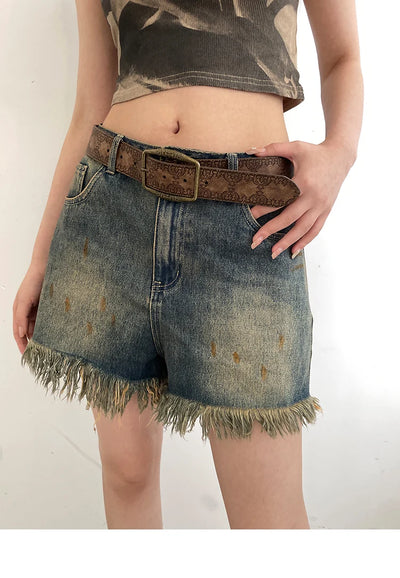 Y2K Retro Women Belt Casual PU Leather Brown - Smarsty
