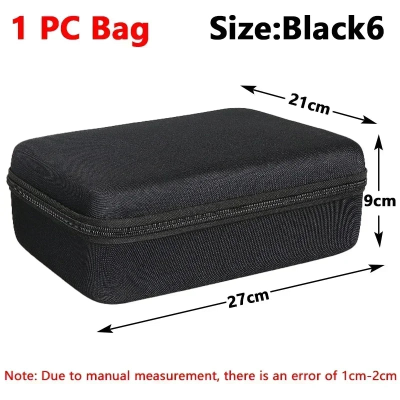 Multi Size EVA Hard Storage Box Travel Case Zipper - Smarsty