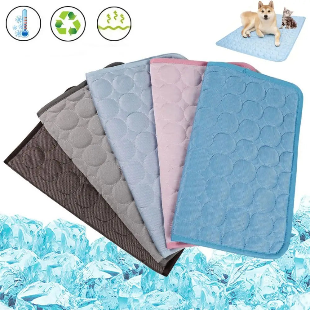 Cooling Summer Dog Mat Breathable Pet Bed Washable - Smarsty