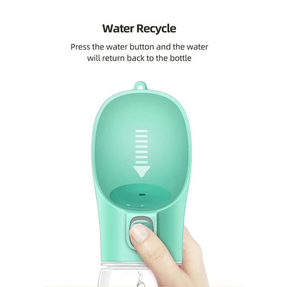 Portable Leakproof Dog Water Bottle for Hiking - Smarsty