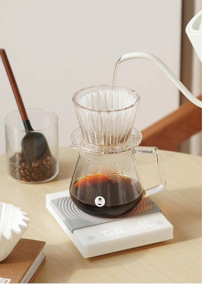Timemore Black Mirror Digital Coffee Scale with LED Display - Smarsty