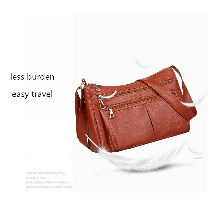 Korean Handbag Designer Leather Crossbody Bag for Women - Smarsty