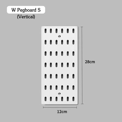 DIY Pegboard Accessories Kitchen Organization No Drill Hanging Shelf Storage Hooks Wall Organizer Crafts For Garage Room by Smarsty