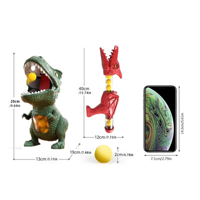 Dinosaur Shooting Tyrannosaurus Rex Ball Soft Bullet Gun Parent Child Interactive Puzzle Toy for Children - Smarsty