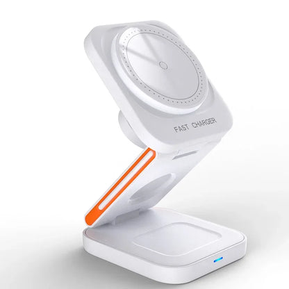 Foldable 30W Magnetic Wireless Charging Stand For iPhone - Smarsty