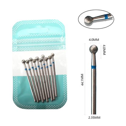 10 Piece Diamond Nail Drill Bit Set for Perfect Manicures - Smarsty
