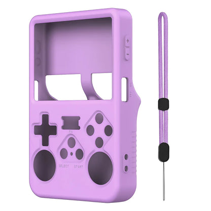 Color Silicone Case for R36S Game Console with Anti-Scratch Protection - Smarsty