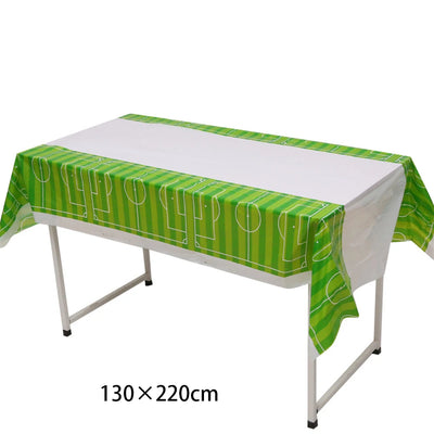 Soccer Theme Tablecloths for Game Day Parties - Smarsty