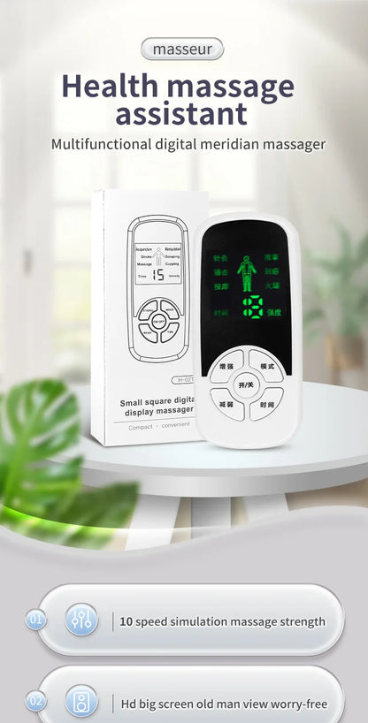 Multi-Functional TENS Unit for Pain Relief and Muscle Relaxation - Smarsty