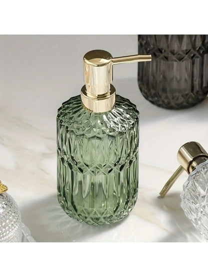 Glass Soap Dispenser Pump Bottle for Easy Refilling - Smarsty