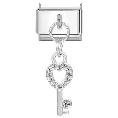 Italian Stainless Steel Charm Links For 9mm Bracelets - Smarsty