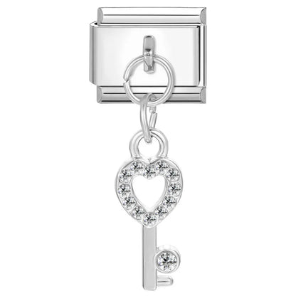 Italian Stainless Steel Charm Links For 9mm Bracelets - Smarsty
