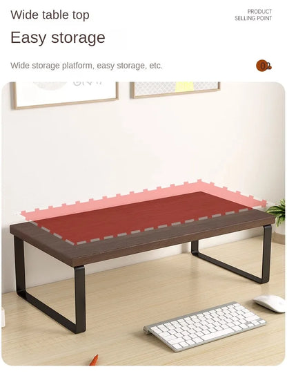 30/40/50cm Monitor Raised Shelf Office Laptop Bracket Desktop Computer Stand Desktop Rack Home Storage Holders Organizer by Smarsty