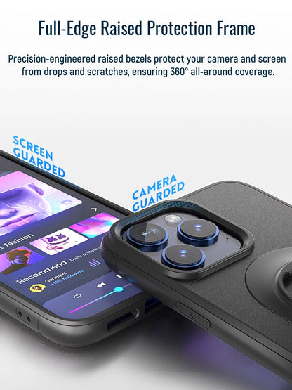 Smarsty iPhone Shockproof Case With Quad Style Bike Mount Locking -