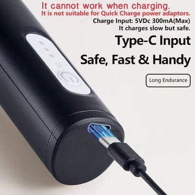 HOT  Electric Milk Frother + Egg Beater Wireless Type-C Charging 3 Speeds Mini Handheld Foam Maker Coffee Whisk Cooking Tools - Smarsty