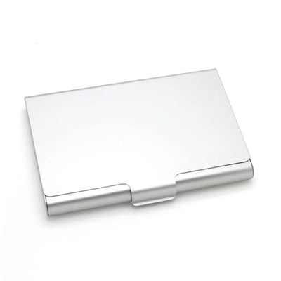 Creative Business Card Case Aluminum Alloy Bank Credit ID Card Wallet Name Card Holder Metal Box Cover Card Holder Men Wallet - Smarsty