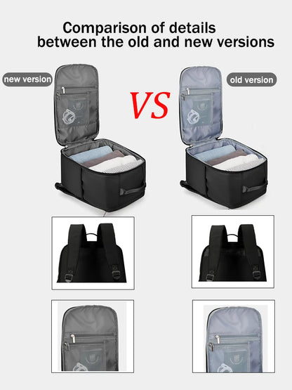 Ryanair Backpack 40x20x25 Cabin Bag, Hand Luggage Travel Backpack for Easyjet Cabin Bag 45x36x20, Laptop Backpack for Women/Men - Smarsty
