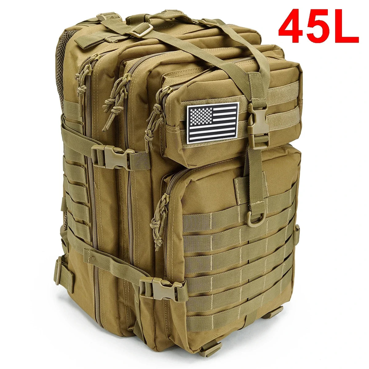 30/50L Tactical Backpacks Man Traveling Bags Survival Outdoor 3P Assault Pack EDC Molle Pack hiking Trekking Hunting Bag - Smarsty