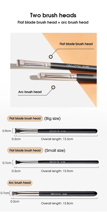Eyeliner and Eyebrow Brush for Precise Makeup Application - Smarsty