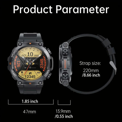 K56Pro Smart Watch for Men with Heart Rate Monitor - Smarsty