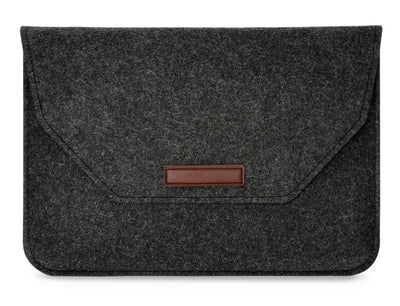 Wool Felt Laptop Sleeve 11 To 15.6 Inch With Mousepad - Smarsty