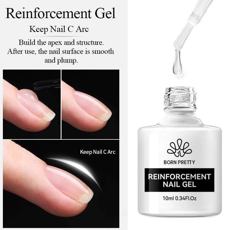 Born Pretty 10ml Base Gel Top Coat for Strong Nails - Smarsty