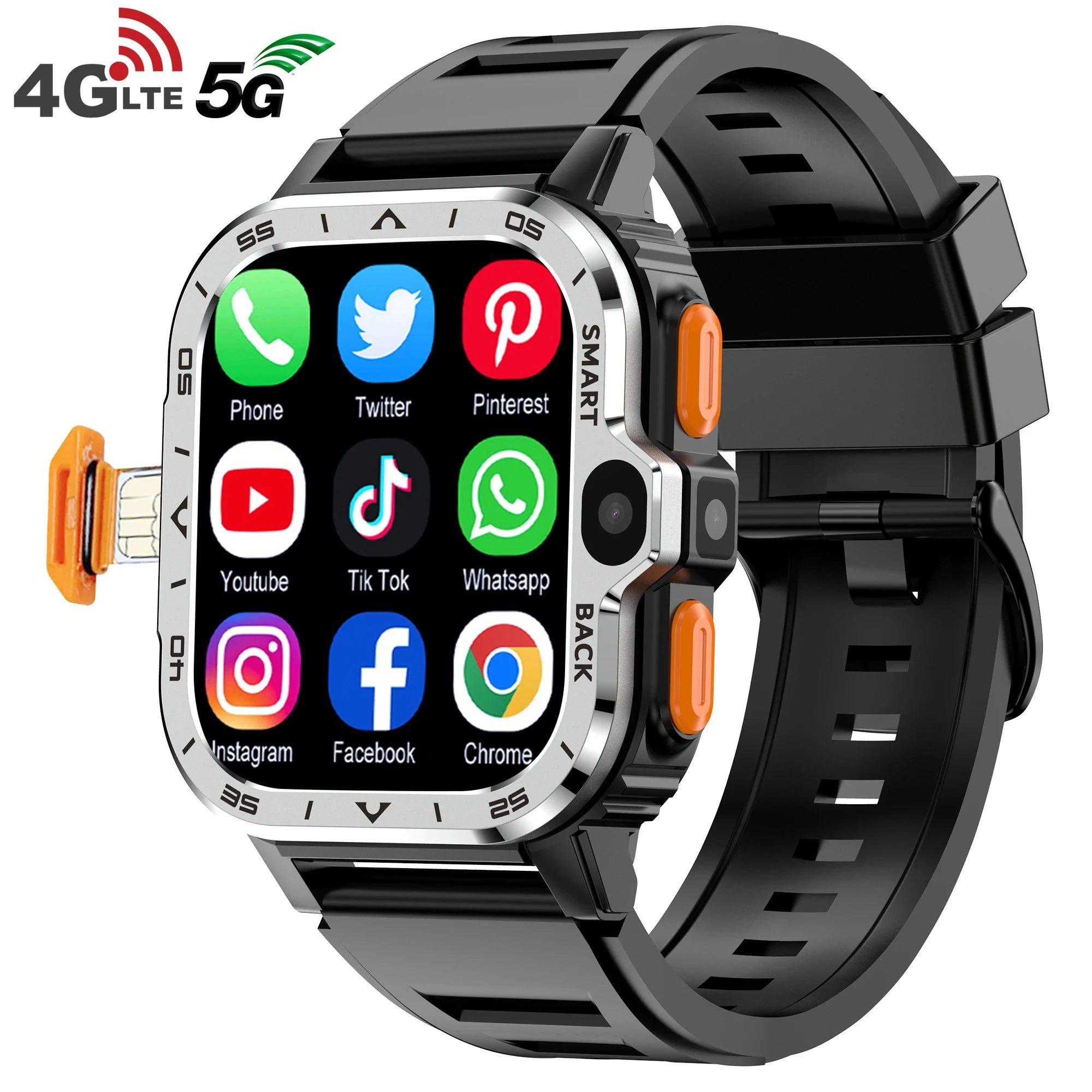 Valdus PGD Android Smart Watch With GPS And Dual Camera - Smarsty