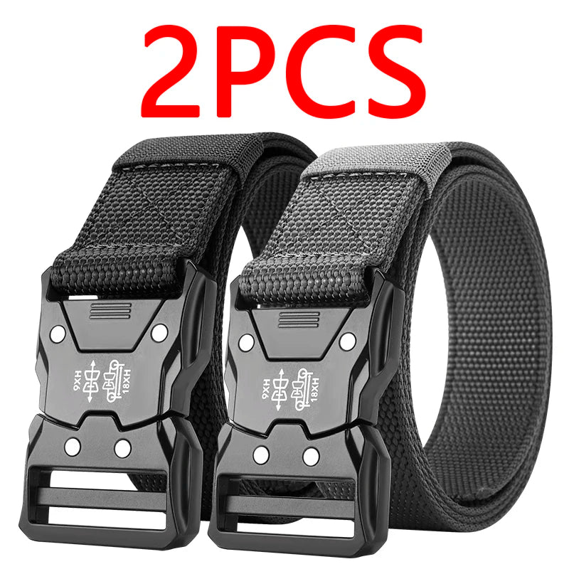Tactical Waist Belt with Durable Automatic Buckle - Smarsty