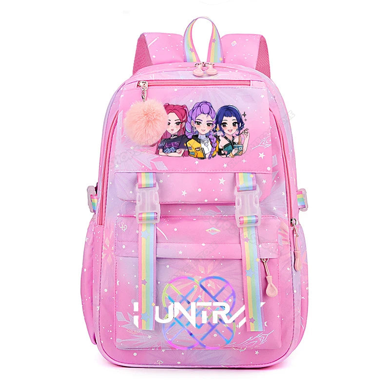 Cartoon Style Kids Backpack With High Capacity For School - Smarsty
