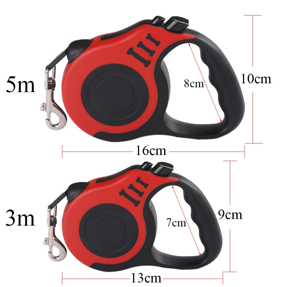 Retractable Dog Leash for Small Dogs Durable Nylon - Smarsty