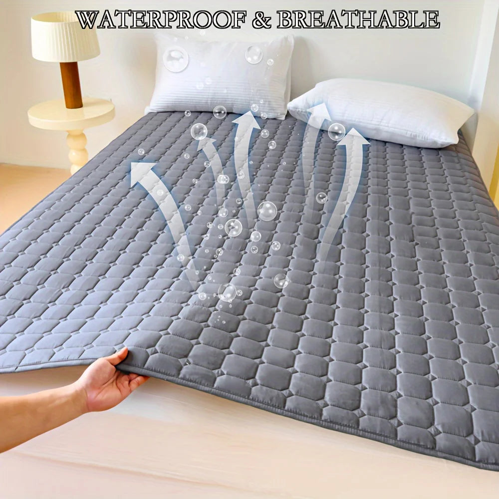 Waterproof Quilted Mattress Protector for Ultimate Bed Protection - Smarsty