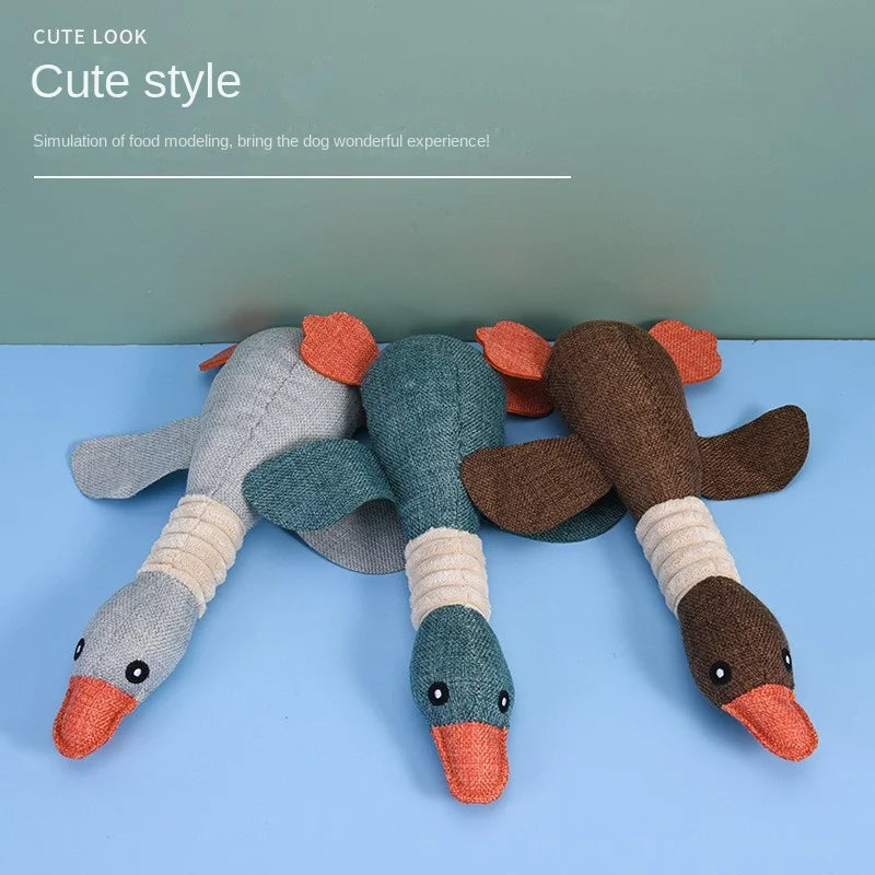 Sound-Resistant Wild Goose Pet Toy for Dogs and Cats - Smarsty