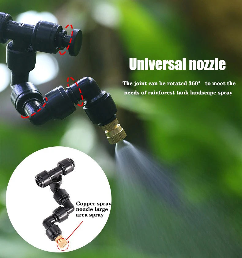 WiFi Controlled Automatic Mist Sprayer Irrigation Kit - Smarsty