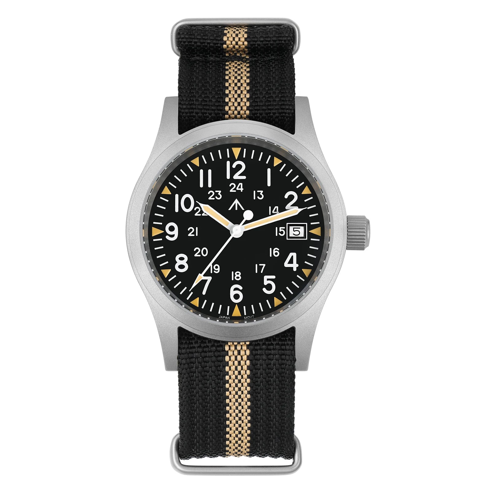 Militado ML05 Vintage Watch with Luminous Sapphire Crystal - Smarsty
