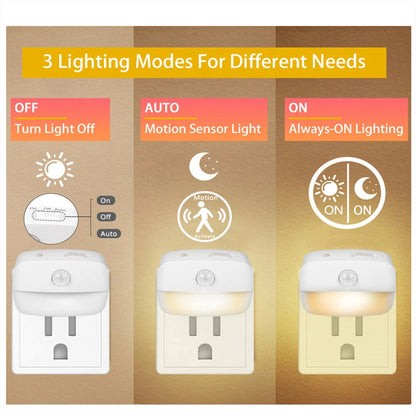 Smart LED Night Light with Motion Sensor for Home Use - Smarsty