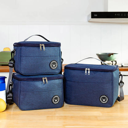 Insulated Lunch Bag With Shoulder Strap Waterproof Design - Smarsty