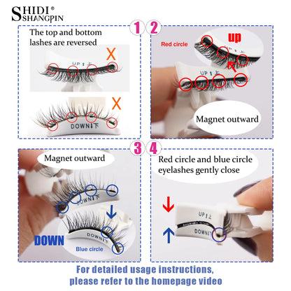 Magnetic Eyelashes Set for Effortless Stunning Looks - Smarsty